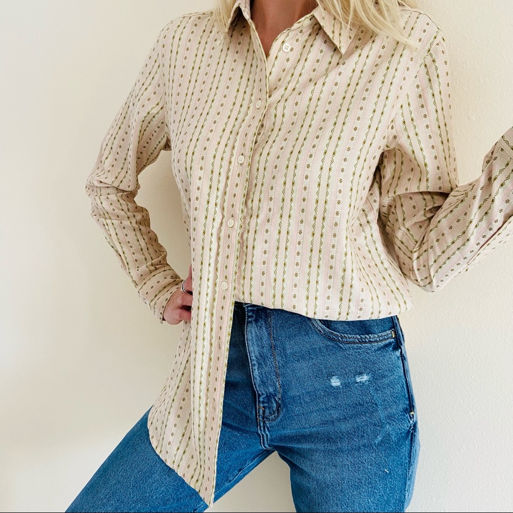 Lauren Ralph Lauren Floral Jacquard Shirt